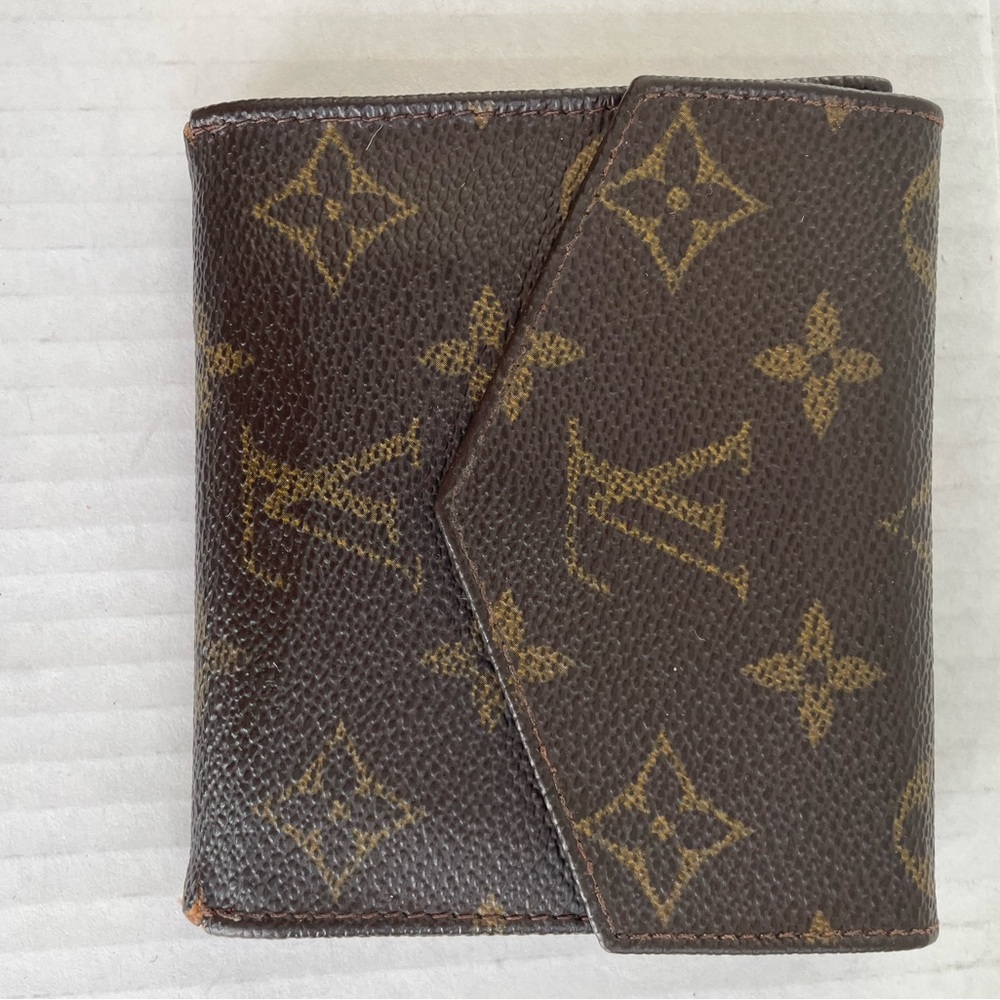 LOUIS VUITTON double snap envelope wallet